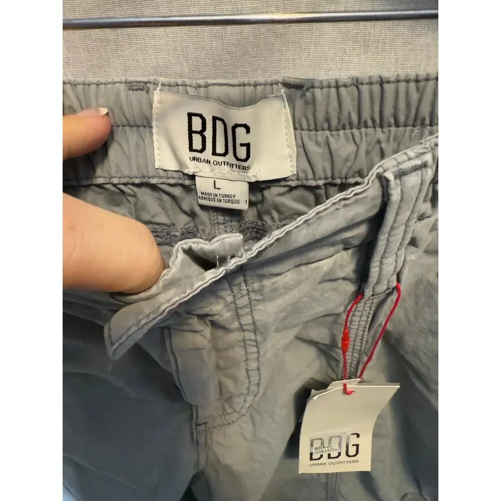 Urban Outfitters BDG Cargo Pants Y2K Low Rise Utility Baggy Loose Cotton L NEW